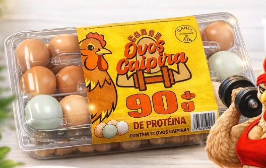 Caixa de hambúrguer, embalagem de fritas, sacola e lacre adesivo
